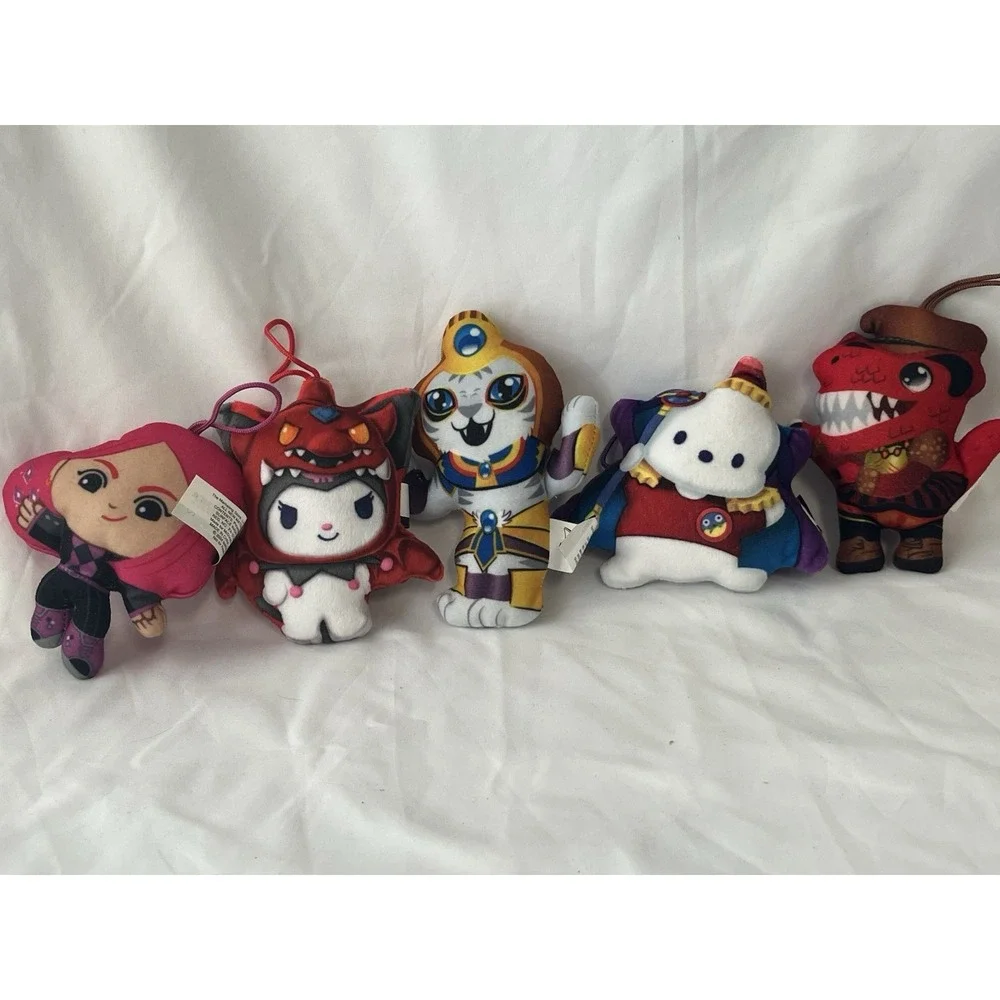 2024 McDONALD'S Yu-Gi-Oh Hello Kitty Plush HAPPY MEAL TOYS Or Set